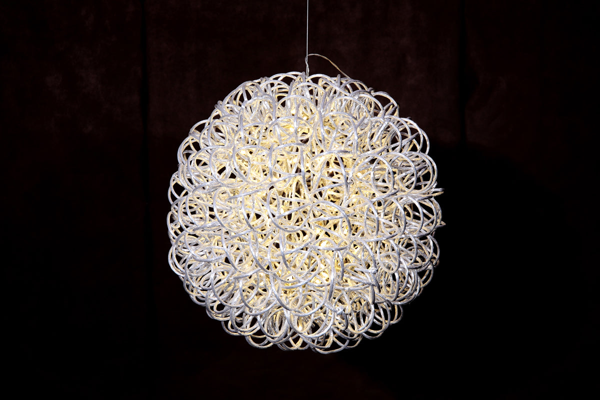 Sfera Luminosa in alluminio